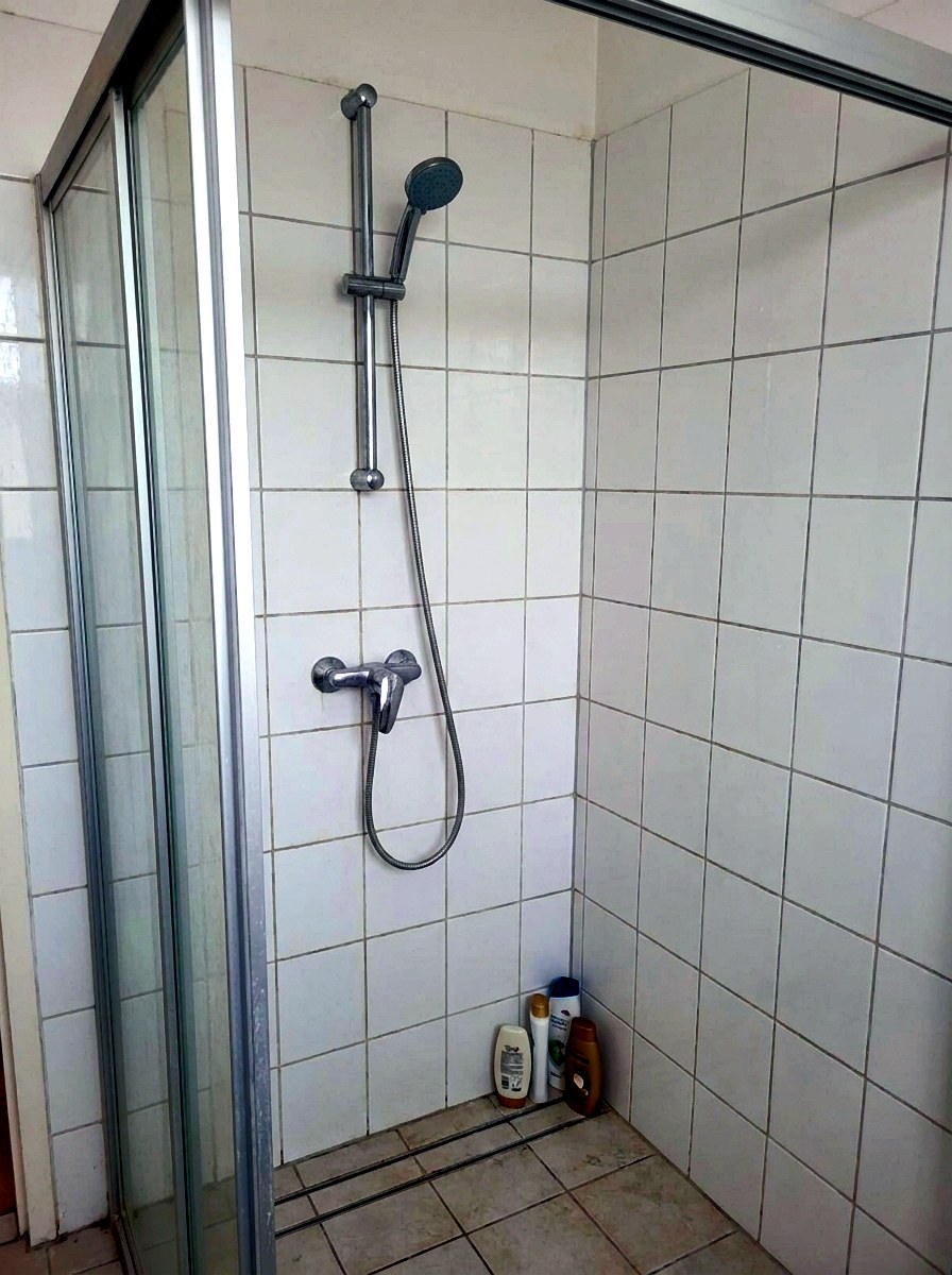 Before — Dual Shower Head Installation — Showers & Fixtures by Seymour Plumbing
