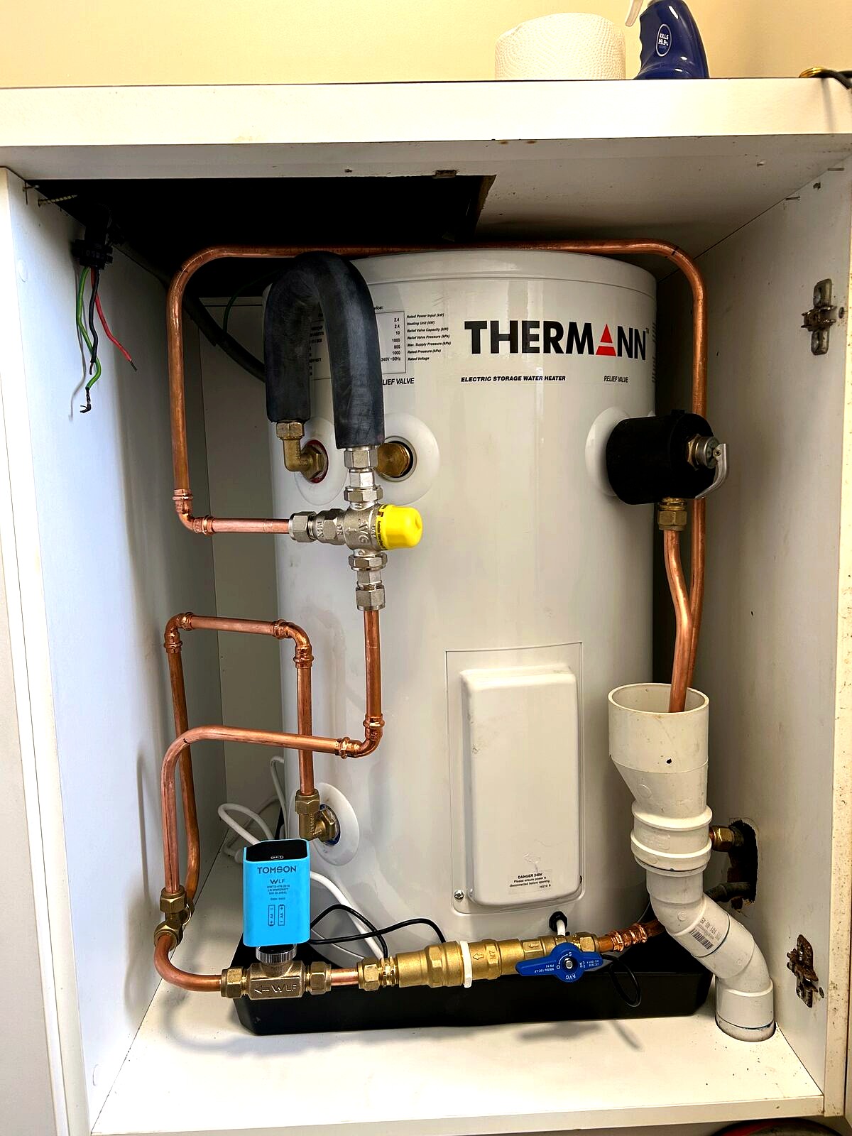 After — Thermann Hot Water Install — Hot Water Systems by Seymour Plumbing